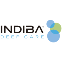 Logotipo Indiba Deep Care - Tecnología para medicina estética en Clínica Graziella Moraes