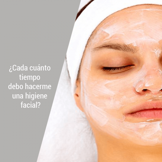 ¿Cada cuánto tiempo debo hacerme una higiene facial?