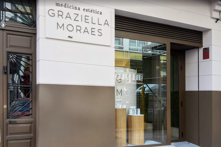 Fachada de la clínica Graziella Moraes Medicina estética en A Coruña